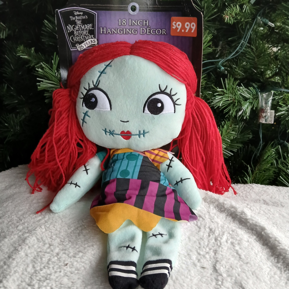 Disney Sally Plush Doll - Red and Green